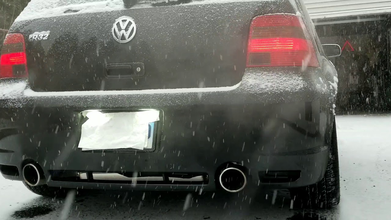 04 VW R32 Milltek resonated exhaust hfc