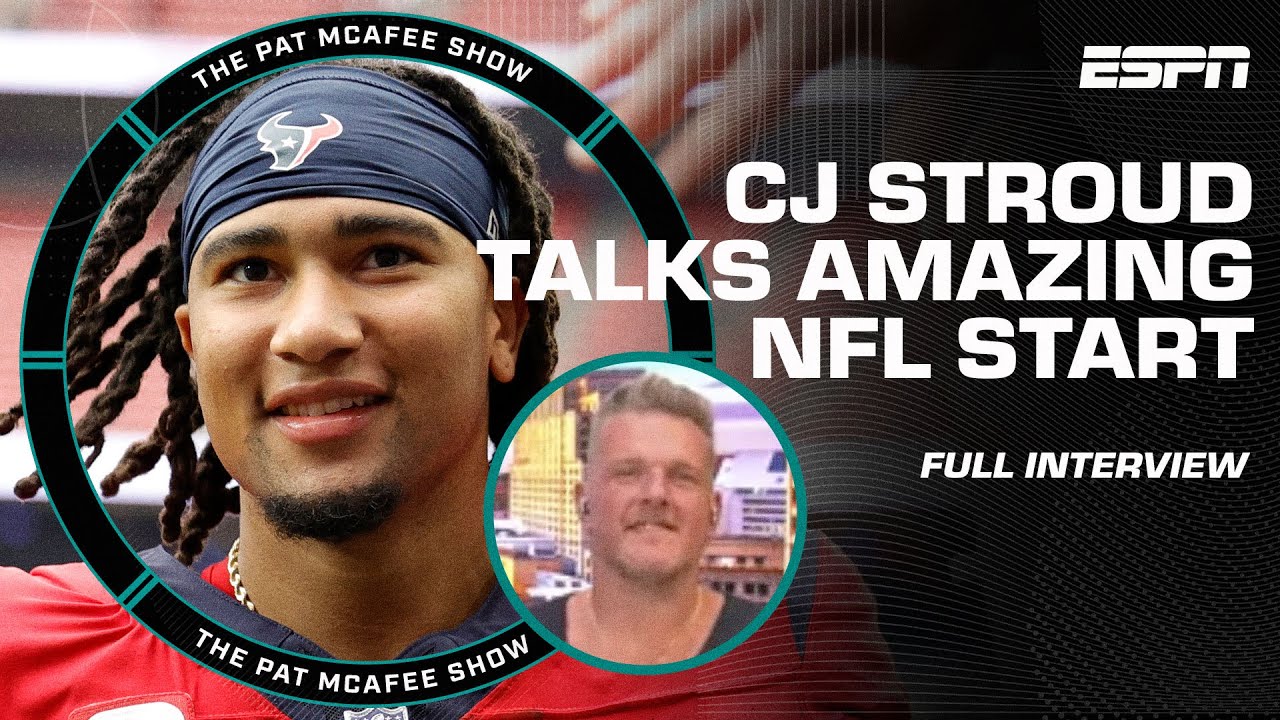 CJ Stroud says his success is JUST THE BEGINNING 😤 🔥 [FULL INTERVIEW] | The Pat McAfee Show