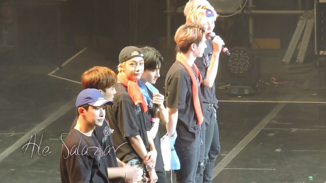 MONSTA X en Argentina - Ending Ment - 180808
