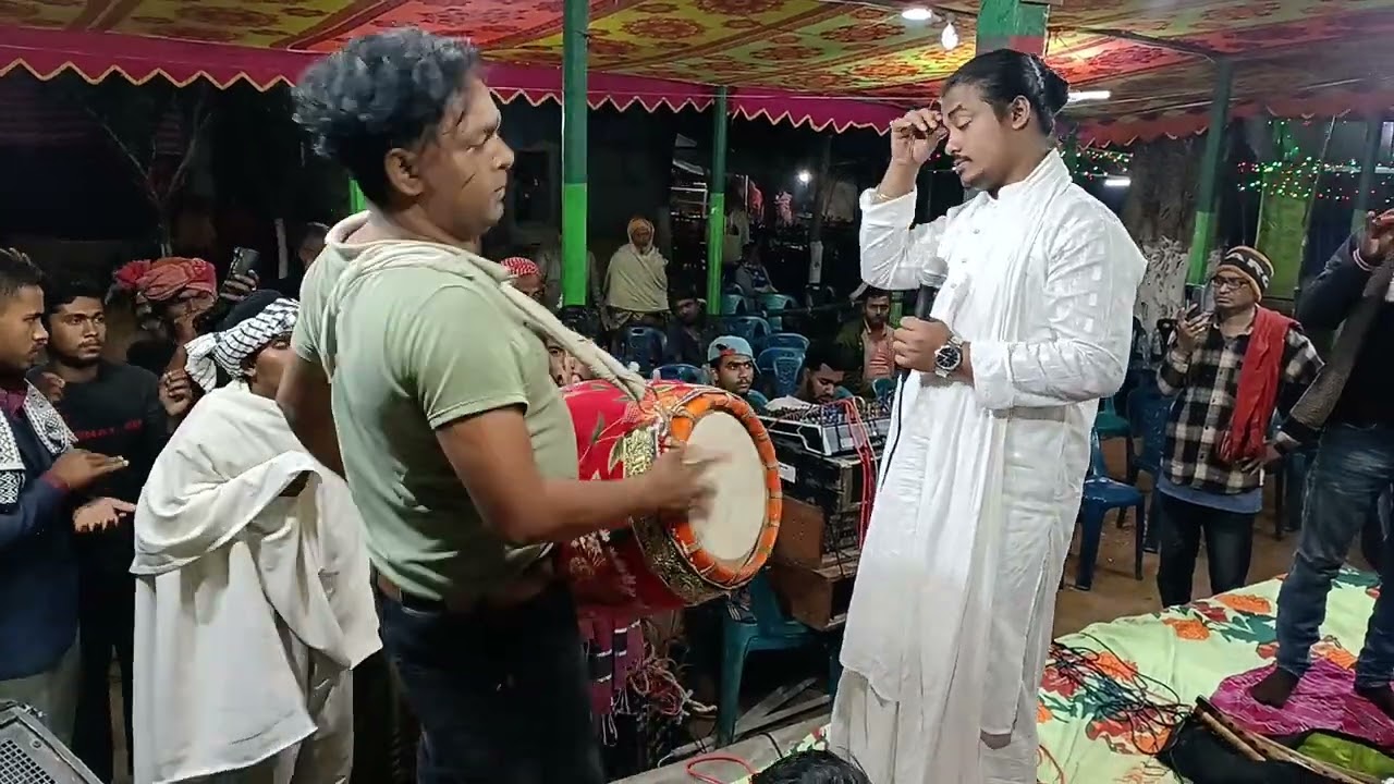 বাউল পালা বাউল বিচ্ছেদ গান নয়নে নয়নে রাখিবো ওরে আমার খাজা বাবা বাউল লিয়ন সরকার,,