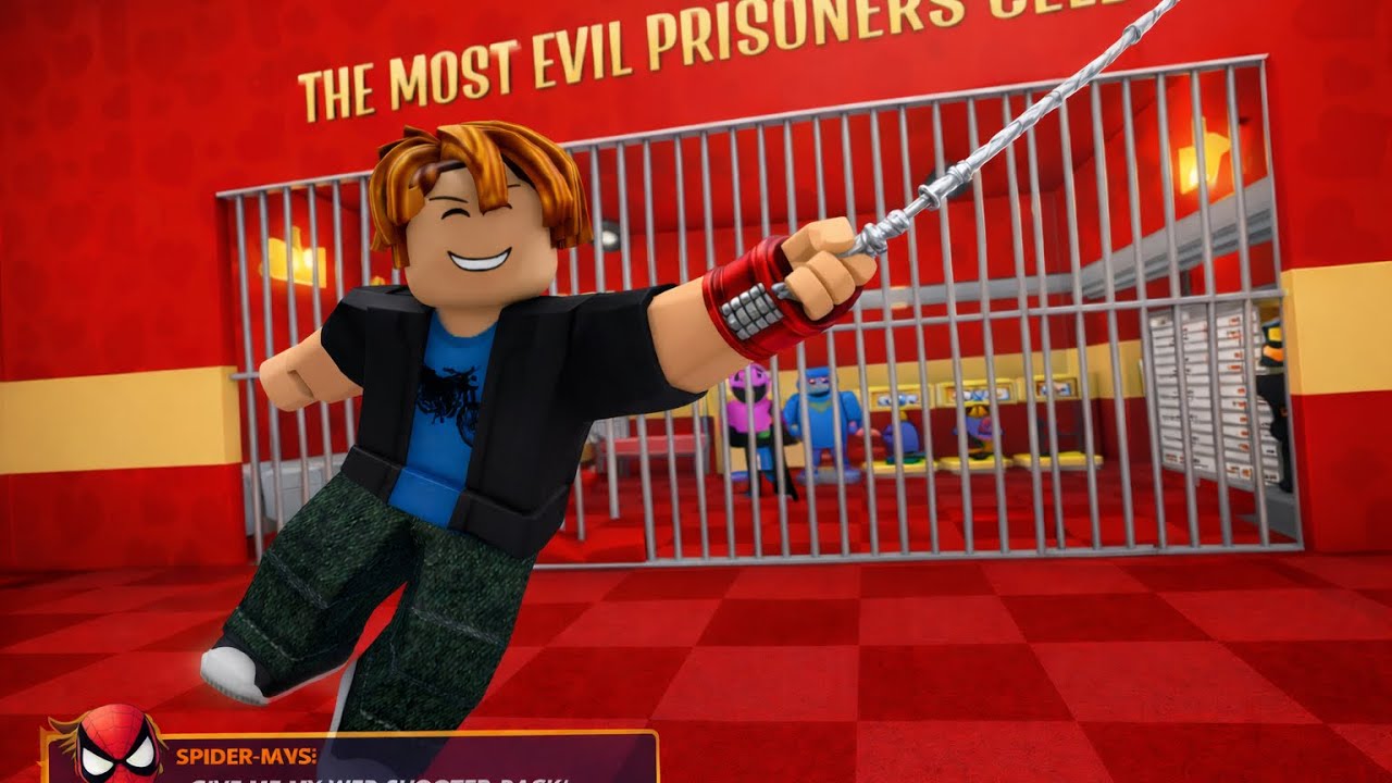 BaconPlays Escapes Spider-Man’s Prison Run! And STEALS his Webshooters!😱🕷️