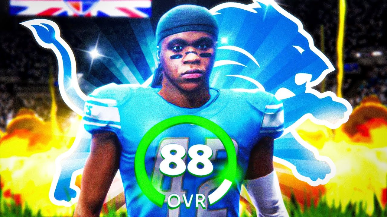 My #1 overall pick is amazing, my team is so stacked! Lions Franchise #14