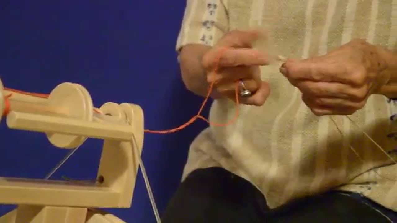 Plying Cotton Yarn with Joan Ruane