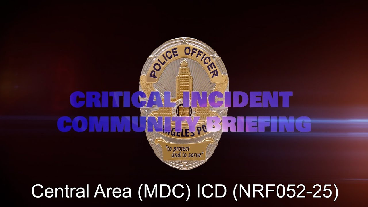 Central Area (MDC) ICD 10/2/2025 (NRF052-25)