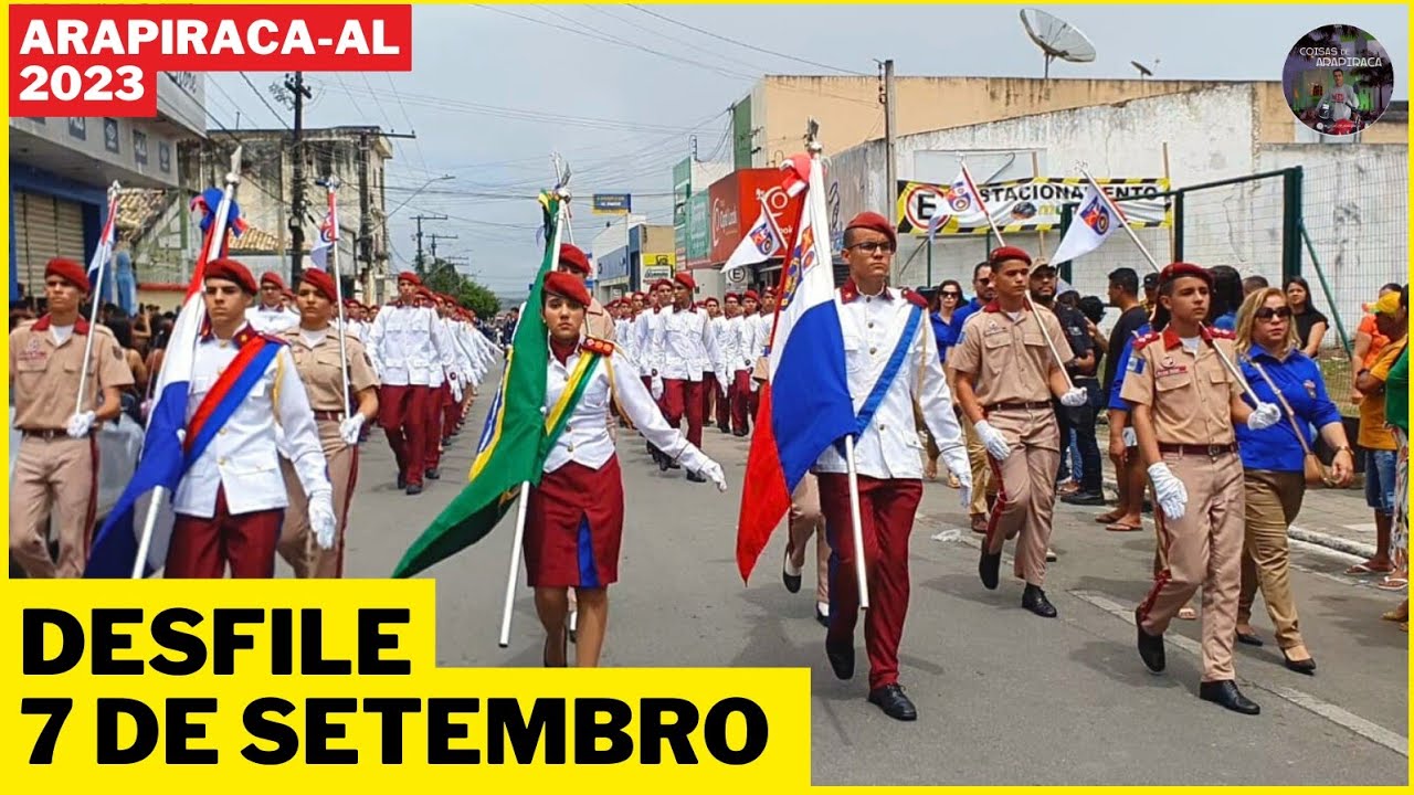 DESFILE 7 DE SETEMBRO ARAPIRACA ALAGOAS 2023