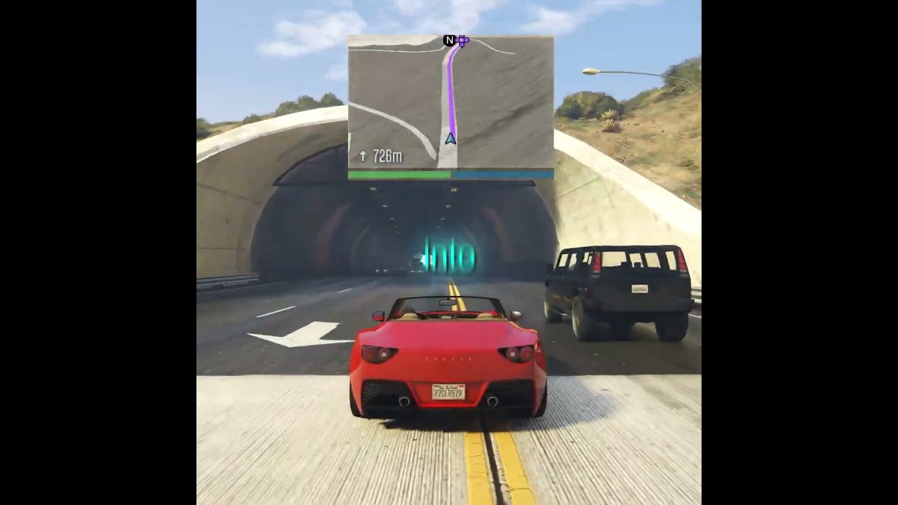 GPS в GTA 5 очень реалистичный 🤯🧭
