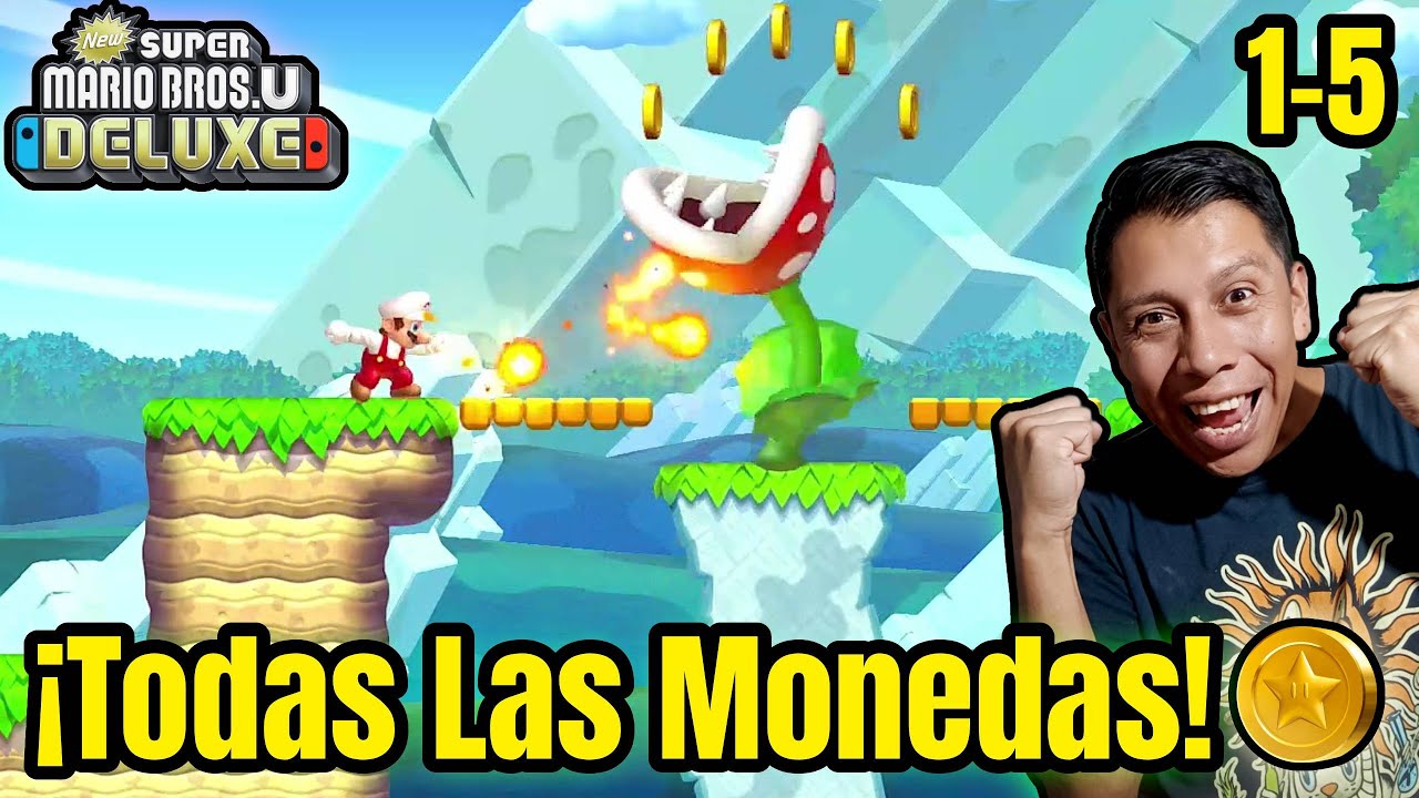 Pradera Bellotera 1-5: Todas las Monedas Estrella – Guía Rápida NSMBU Deluxe