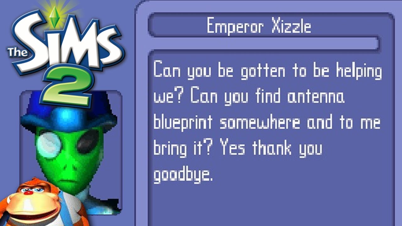 Sims 2 on Nintendo DS, an amazingly odd paradise....