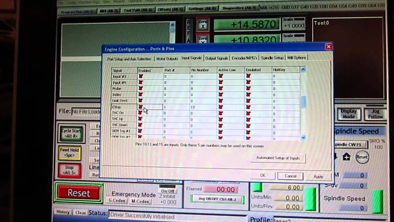 2.x Stepper Motor Setup