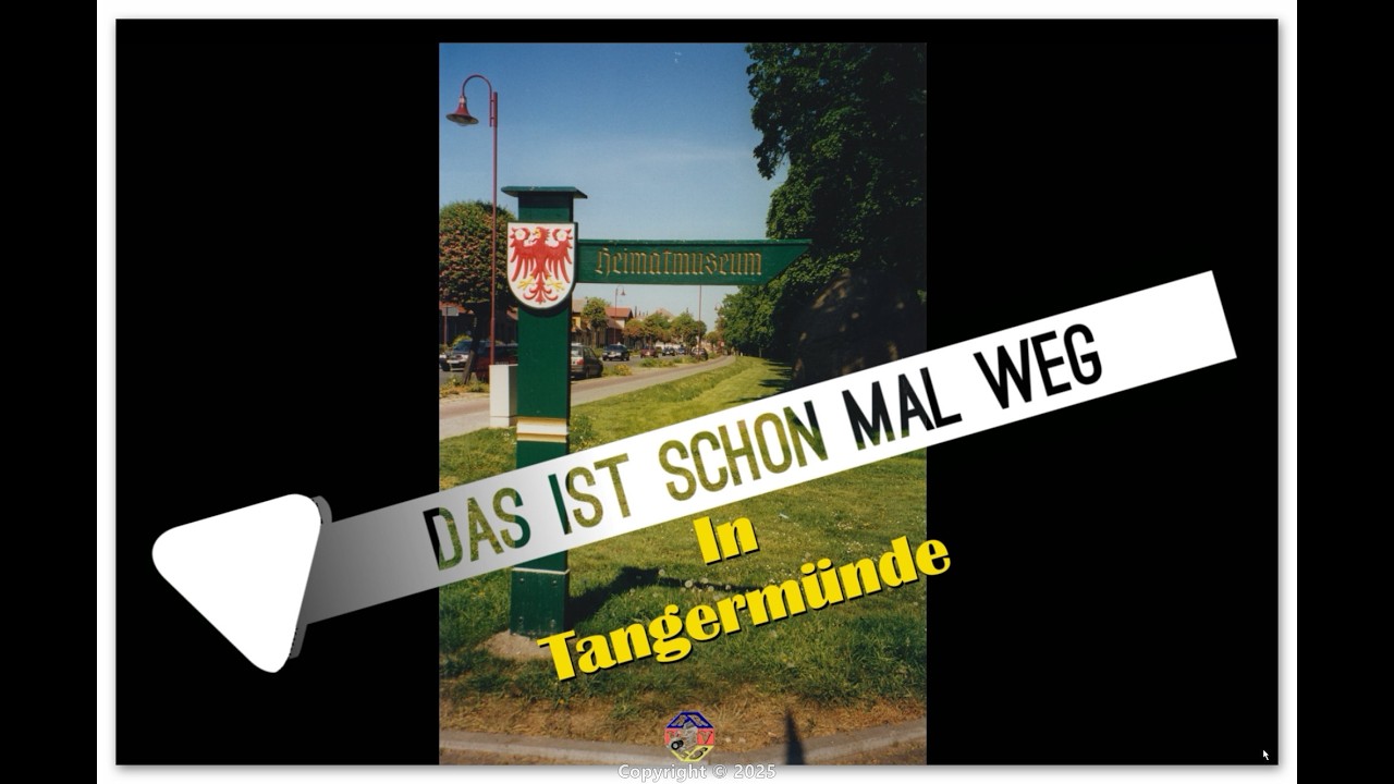 Das ist schon mal weg  in Tangermünde - Teil 1/3