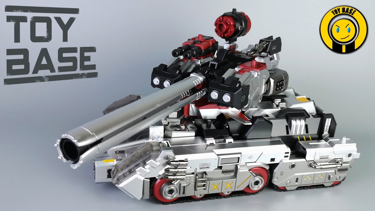 【Супер Мегатрон!】[5 режимов]TFC Toys STC 02 Tyrant Tank / Drone Transporter / Helicopter Robot Toys