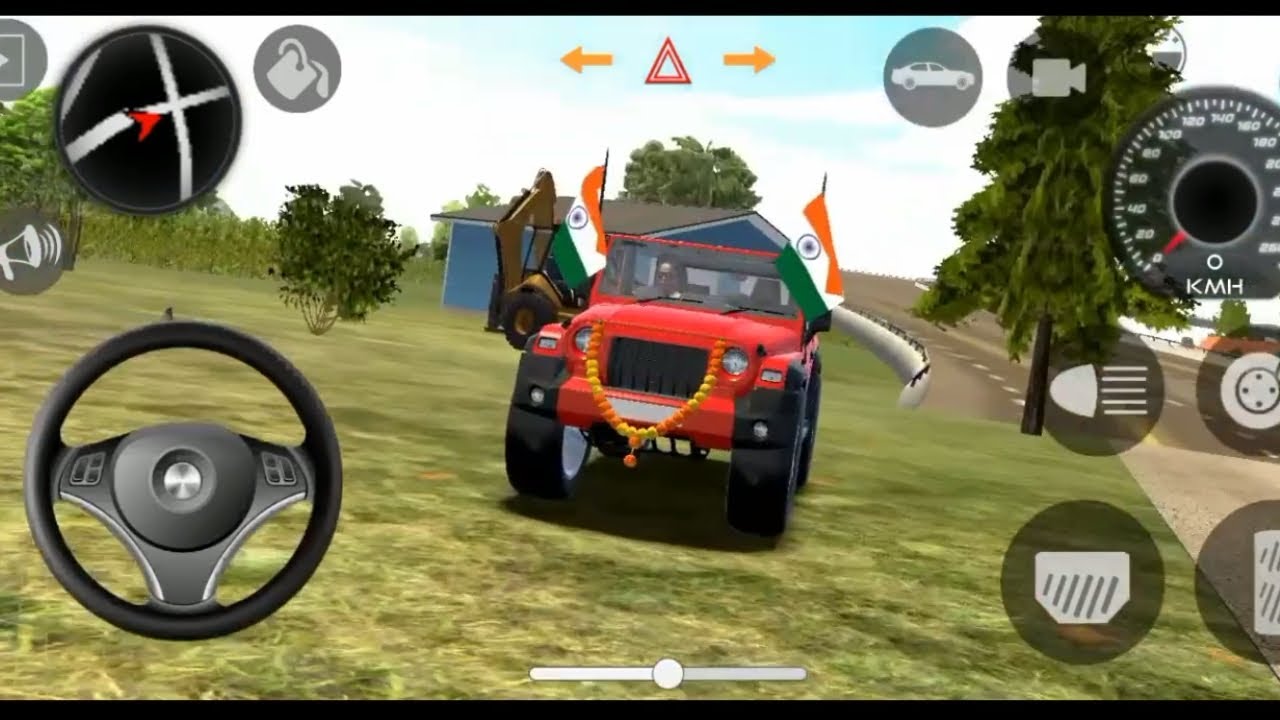 Dollar Song😈Modified Mahindra Thar😈Games:Indian Red Thar (Gadi Wala Games) Car Game Android Gameplay