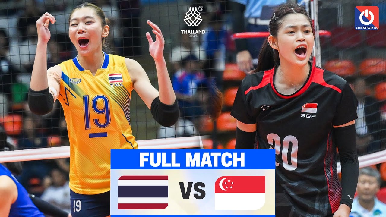 FULL HD | THAILAND vs SINGAPORE | Đặng cấp vượt trội, Chatchu-on bắn phá liên hồi