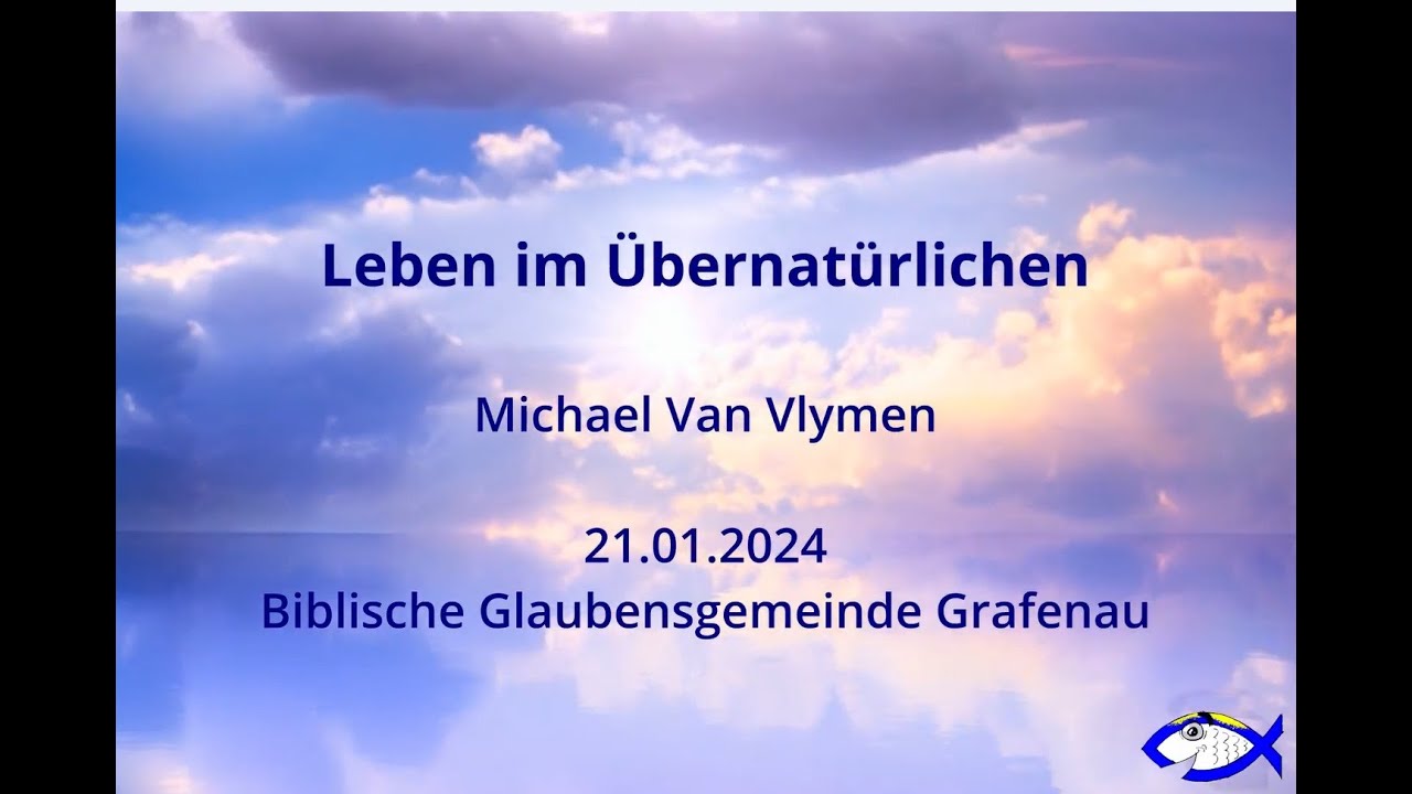 Michael Van Vlymen - Leben im Übernatürlichen