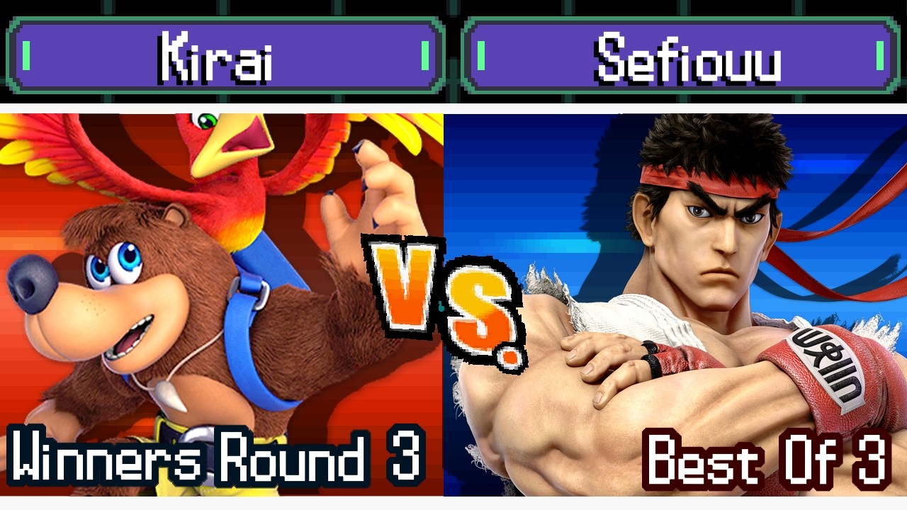 TurboBlaze - Kirai(Banjo) vs Sefiouu(Ryu) - Winners Round 3