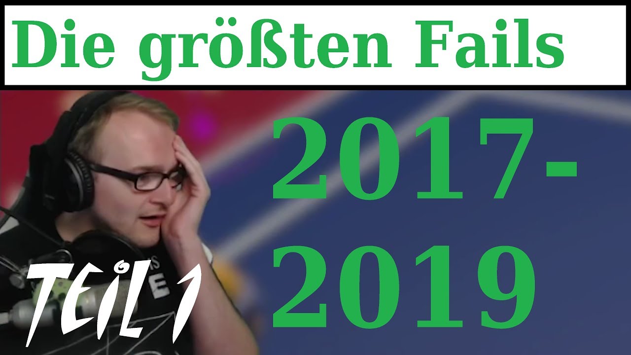 Die größten Fails 2017 - 2019 (Teil 1) || Best of PietSmiet Compilation