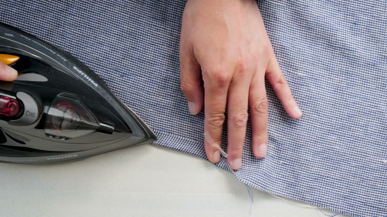 How To Sew: Press Up A Seam Allowance