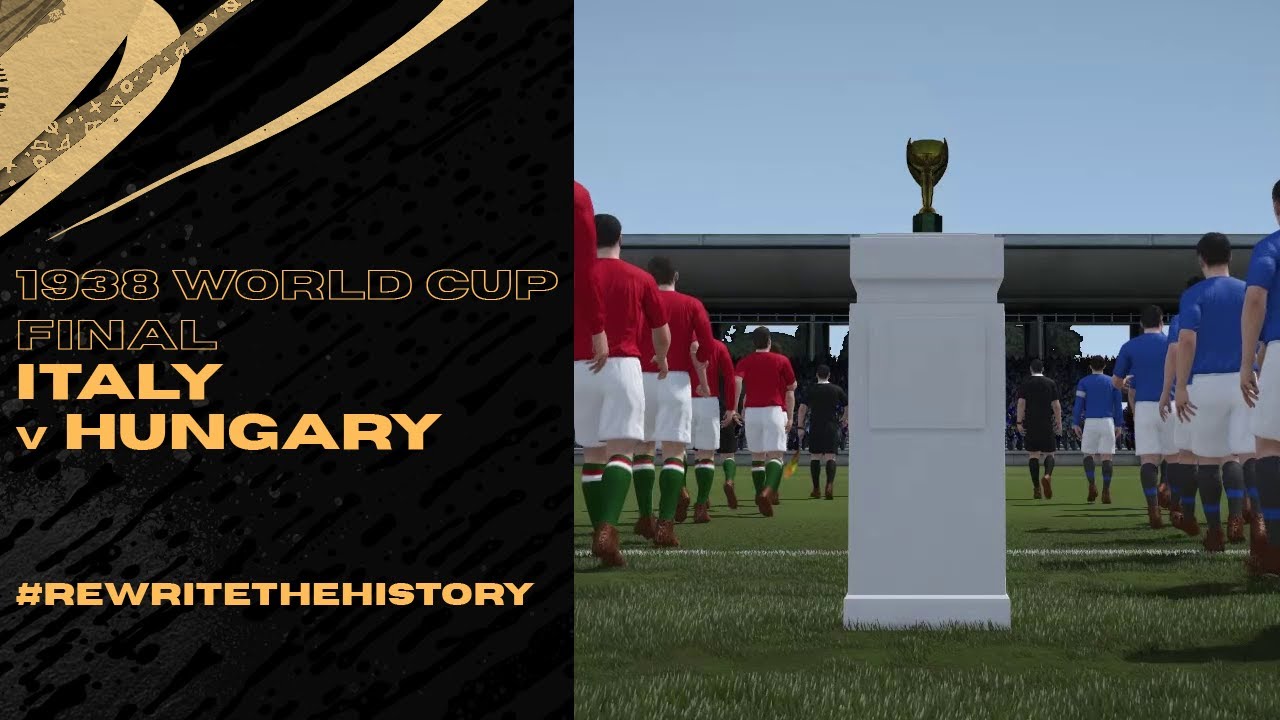 #CLASSICPATCH16 | 1938 World Cup Final | Rewrite the History | CPU v CPU