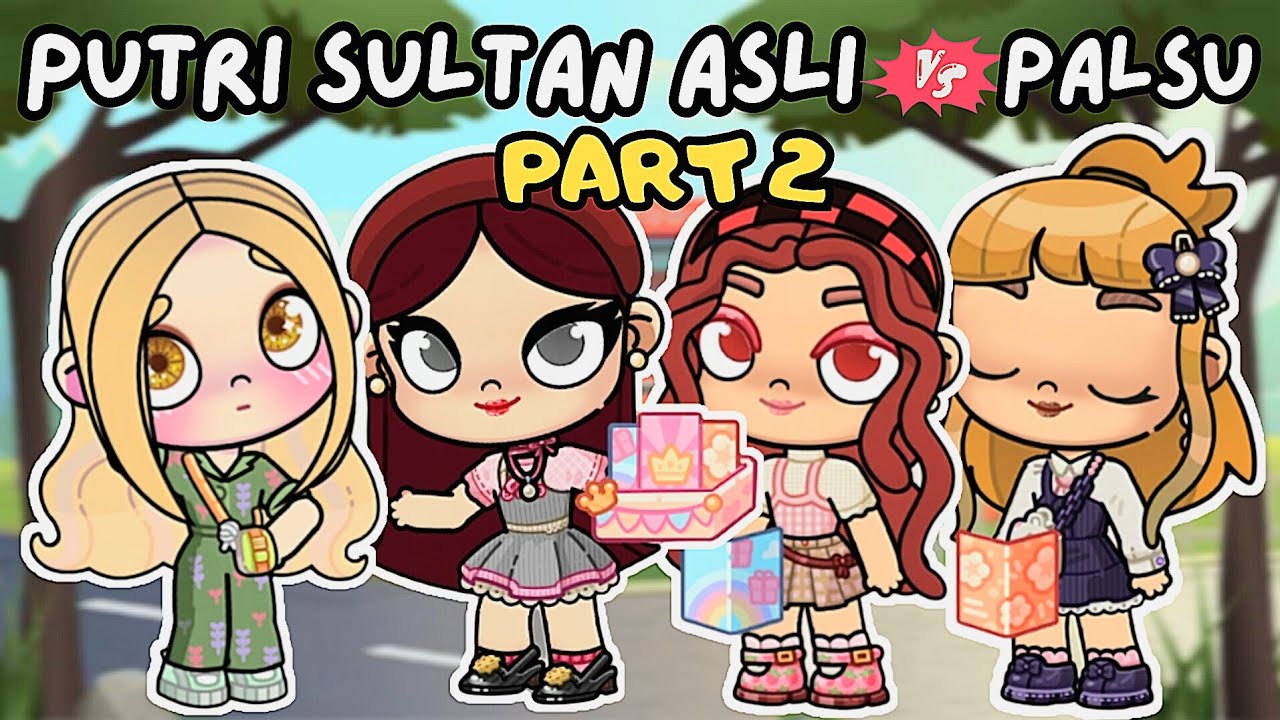 DRAMA BERSAMBUNG | PART 2 | PUTRI SULTAN ASLI VS PALSU | GAME PAZU AVATAR WORLD 