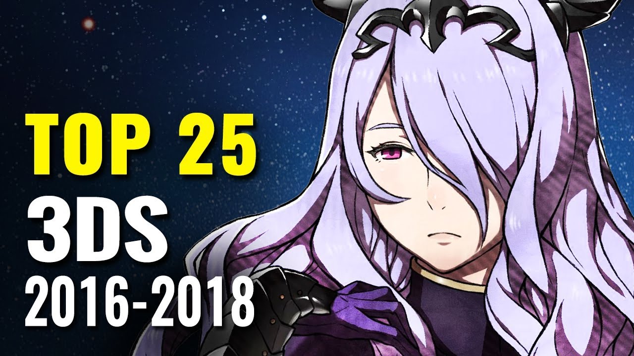 Top 25 3DS Games of 2016, 2017 & 2018