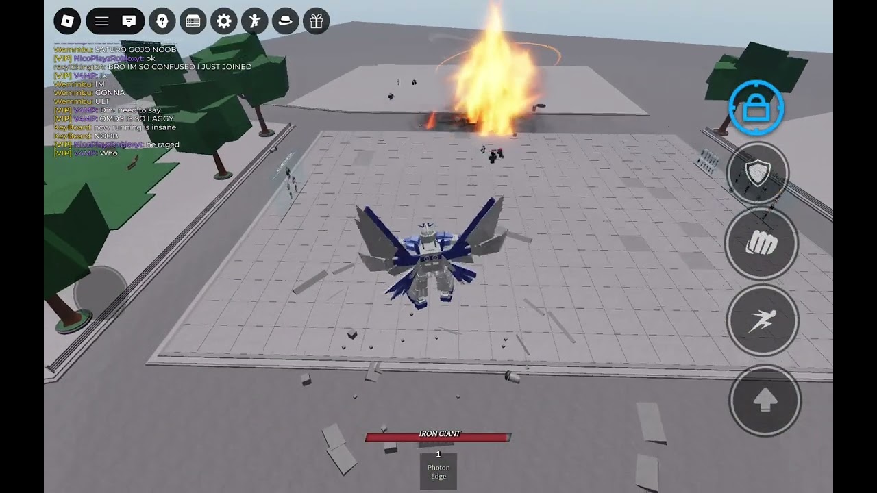 Playing tsb w my freinds!!