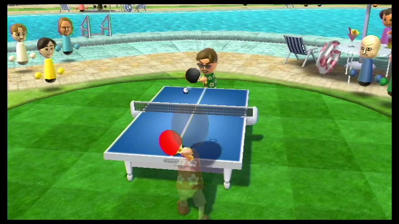 懐かしの卓球が楽しすぎた　wii sports リゾート