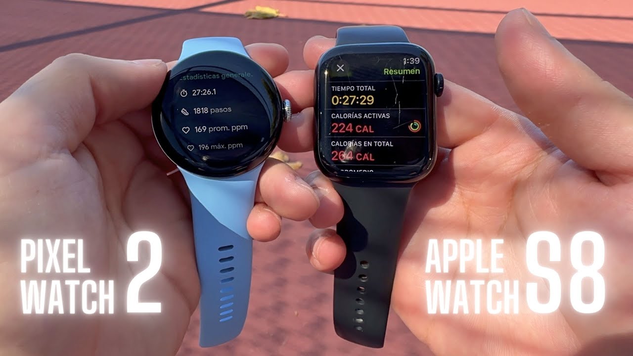 Google Pixel Watch 2 🔥 Prueba de ejercicio vs Apple Watch S8 🏅 ¿Merece la pena el Pixel Watch 2? ☠️