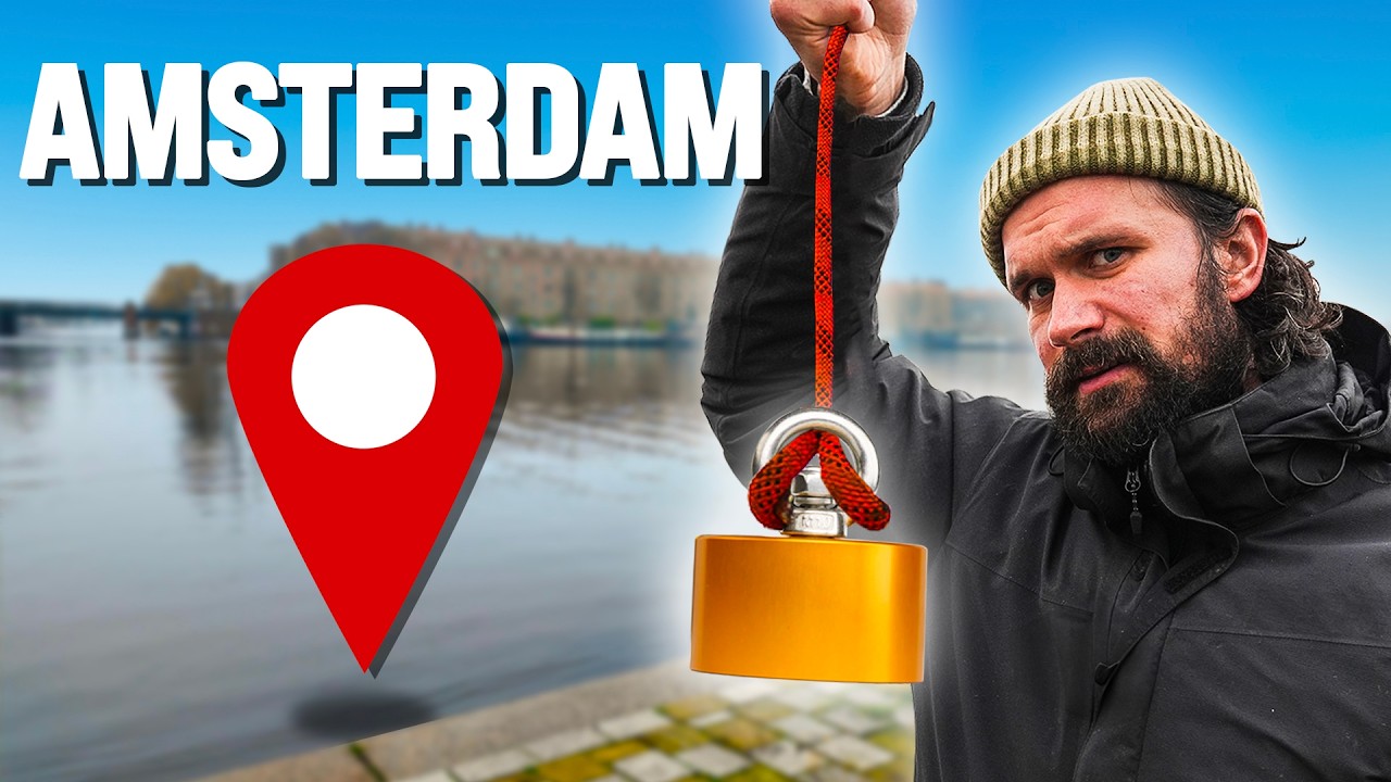 Can We Find Treasure Magnet Fishing In Amsterdam?