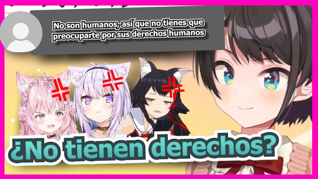 Subaru es molestada por un comentario que leyó sobre las orejitas en humanos | Hololive Sub Español