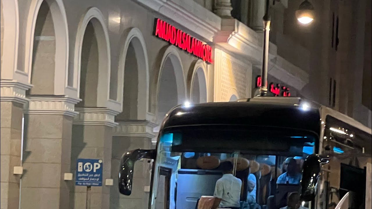 JARAK HOTEL AMJAD SALAM DARI PINTU 316 MASJID NABAWI MADINAH | TANPA EDIT