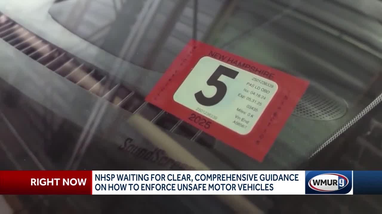 NH drivers, police have questions as vehicle inspections set to end