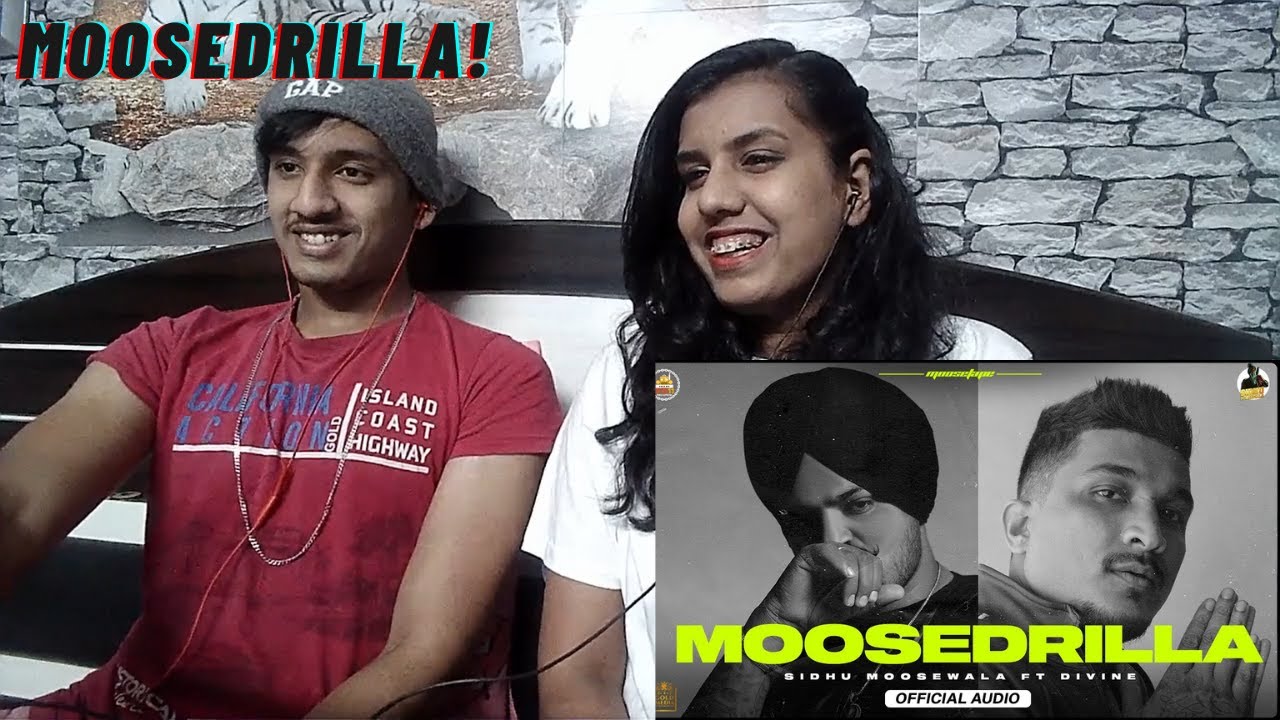 MOOSEDRILLA (Official Audio) SIDHU MOOSE WALA | DIVINE | THE KIDD | MOOSETAPE | REACTION
