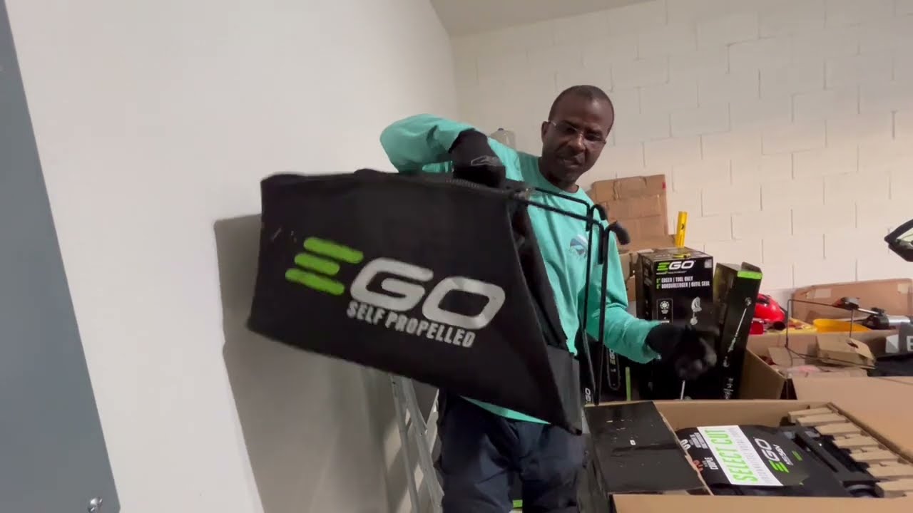 LawnCare Services: Unboxing The EGO Select-Cut Mower