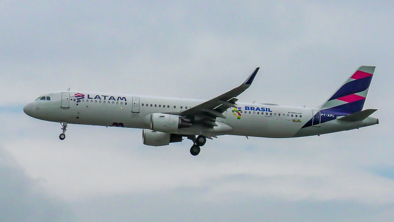 LATAM Airbus A321-211 PT-XPL | Aproximación a Cordoba
