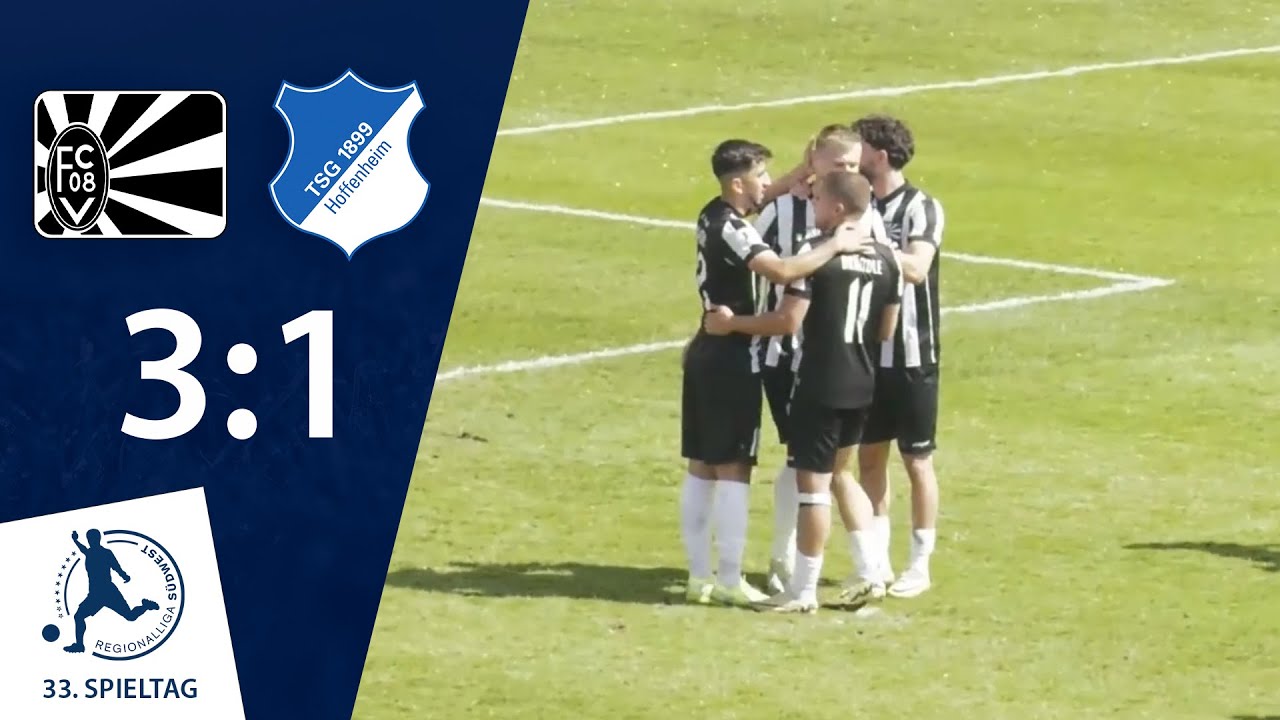 Villingen bezwingt den Meister | FC 08 Villingen - TSG Hoffenheim II | 33. Spieltag RLSW