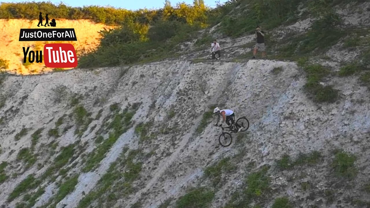 Houghton Regis Chalk Pit Quarry Bike Adventure