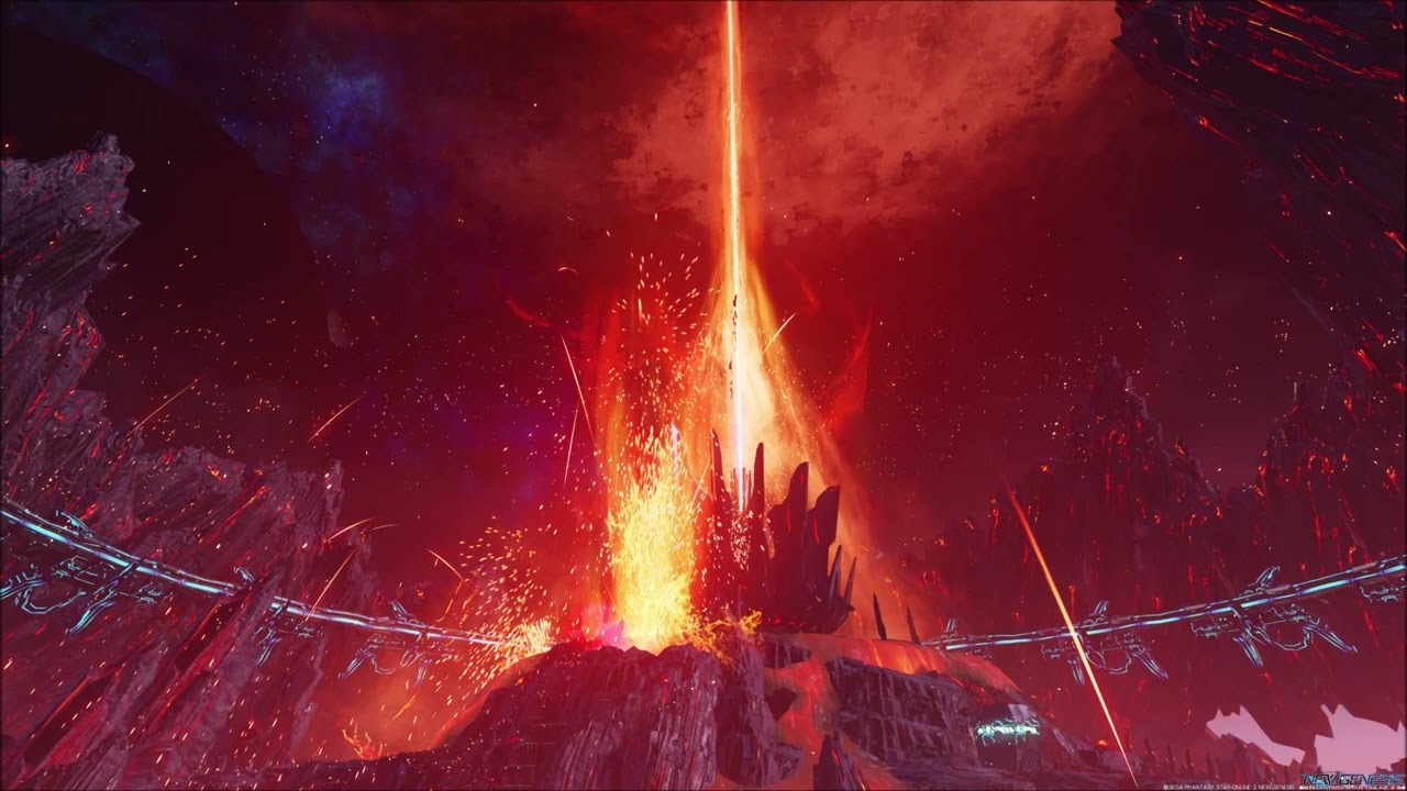 【PSO2NGS】【BGM】メディオラ外郭第2区＆デクストベース 昼 戦闘時