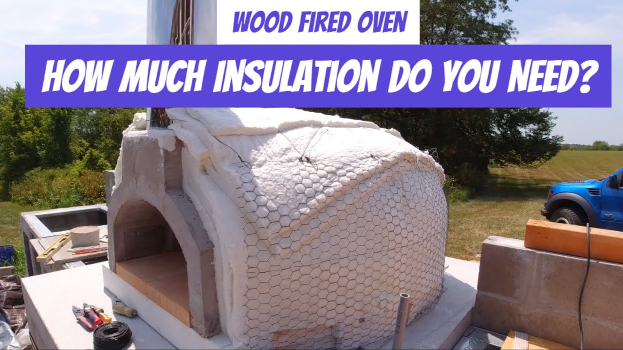 Retain Your Oven's Heat! - Insulating the Forno Bravo Premio Wood Fired Oven #diy #woodfiredoven