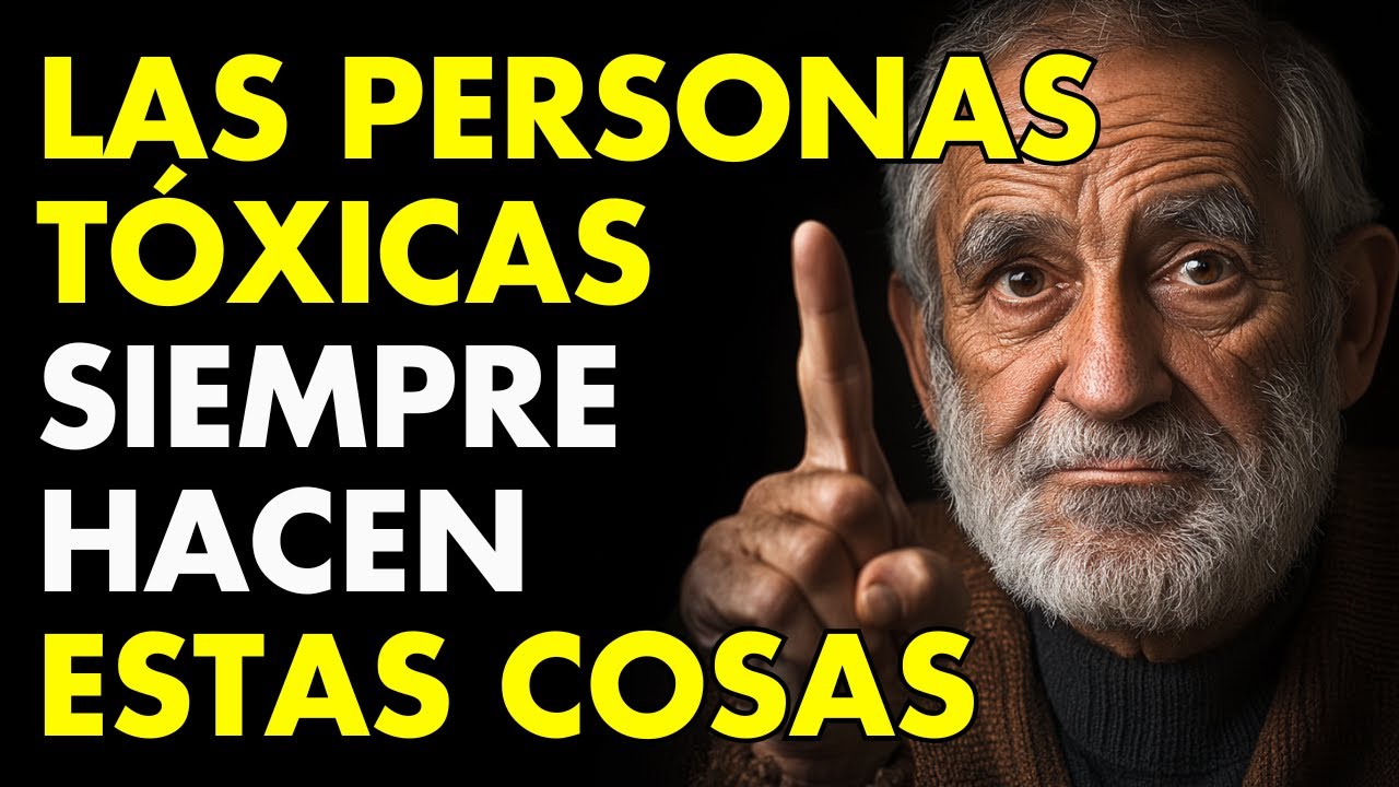 10 COSAS QUE UNA PERSONA TÓXICA SIEMPRE HACE - Sabiduría para vivir | ESTOICISMO