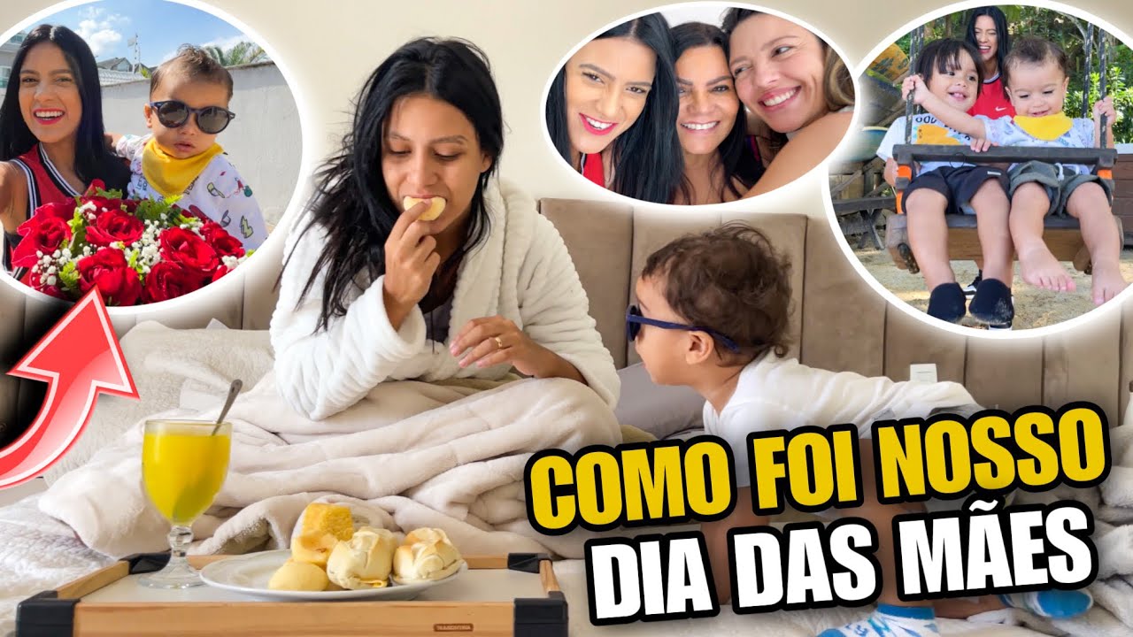 MEU FILHO LEVOU CAFÉ NA CAMA PRA MIM!! 🥹 *MEU DIA DAS MÃES*
