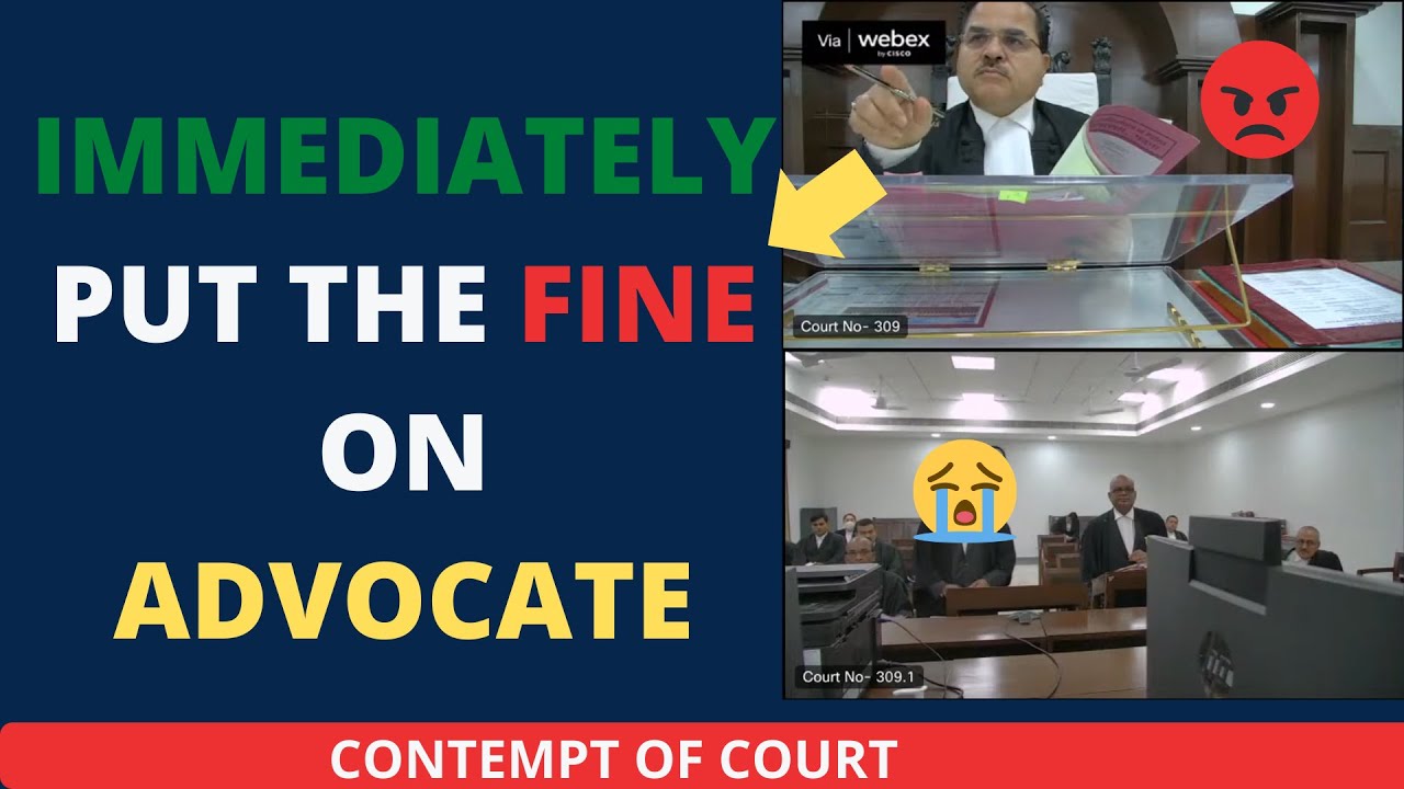 Immediately put the Fine on advocate said by justice Patna High court