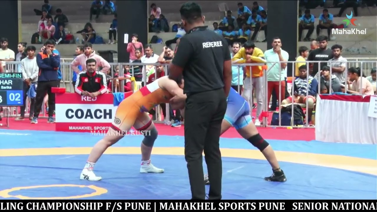 68KG S/F 162 | CHD DEEPIKA NAIN VS HAR SARIKA | SENIOR NATIONAL WRESTLING CHAMPIONSHIP