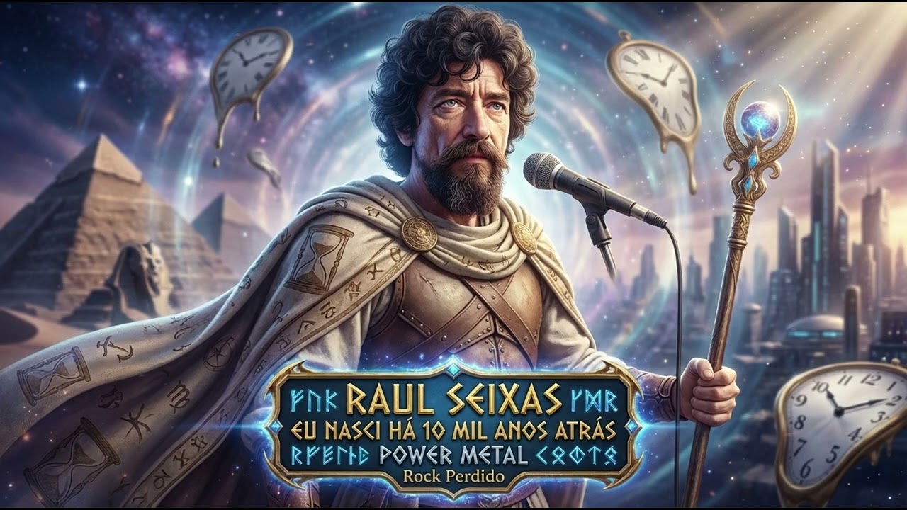 Imagine RAUL SEIXAS cantando EU NASCI HÁ 10 MIL ANOS ATRÁS estilo Metal? | Rock Perdido!!!
