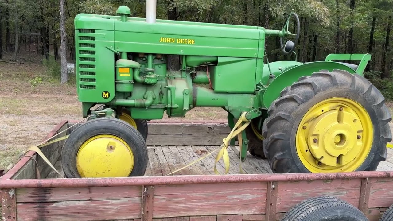 New Project Alert! Bringing a John Deere M Back to Life