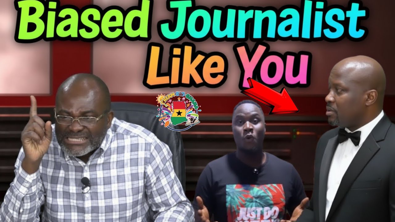 Who Are You To Question Ken?? Biased Journalist Like U, Kennedy Boy Blast Kwame Sefa Kayi HARD!