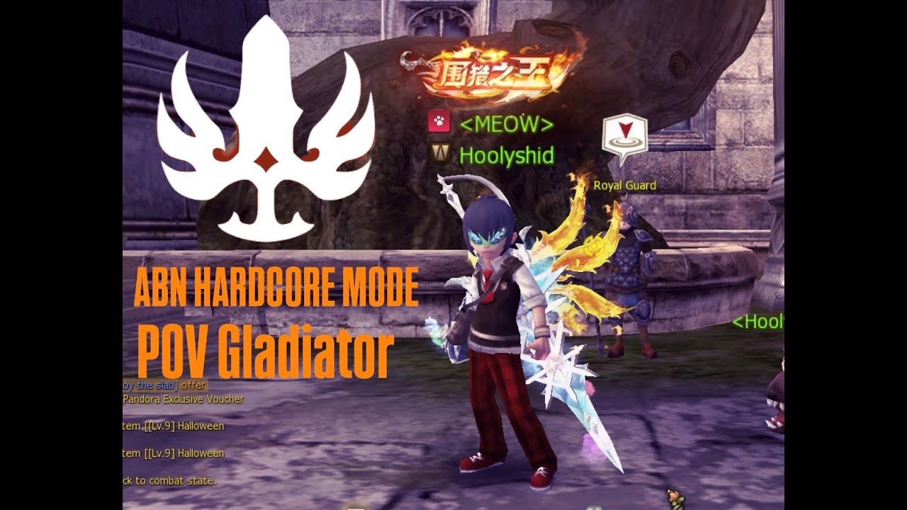 Dragonest Classic ABN HardCore Mode Pov Gladiator Cap Lv. 50