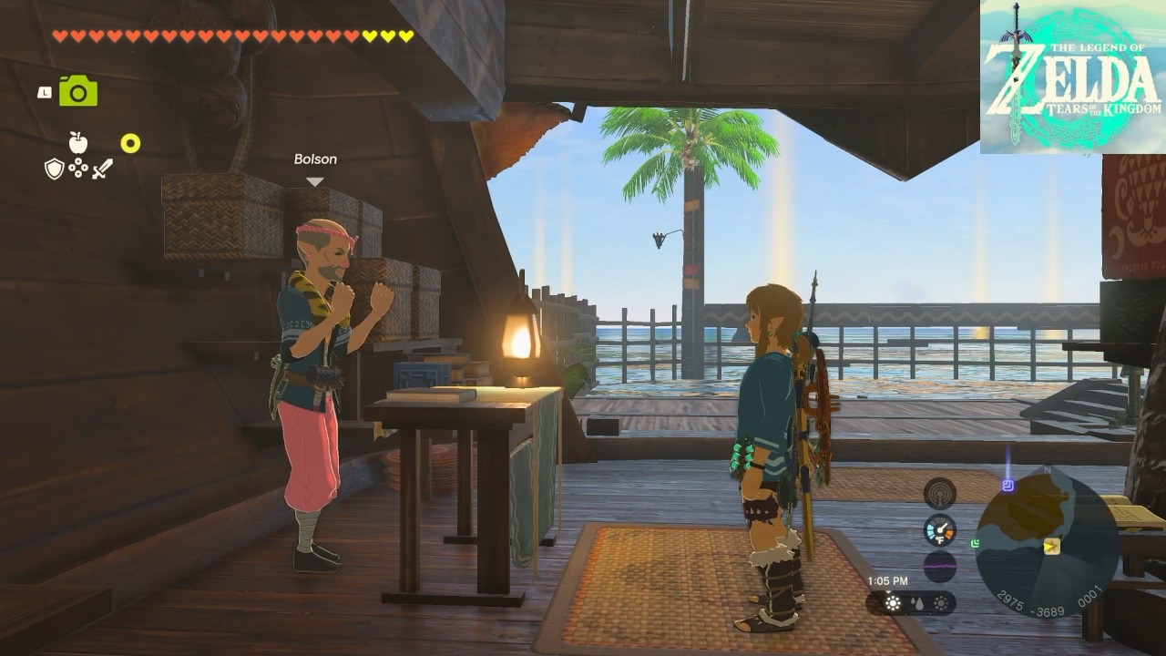 Zelda: Tears of the Kingdom [Switch 2] #231, Lurelin Water Rally; Rasitakiwak Shrine