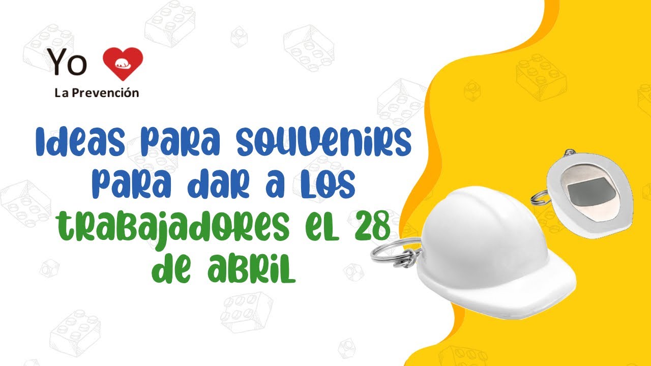 ¿Qué obsequiarle a los trabajadores por el Día Mundial de la Seguridad y Salud en el Trabajo?