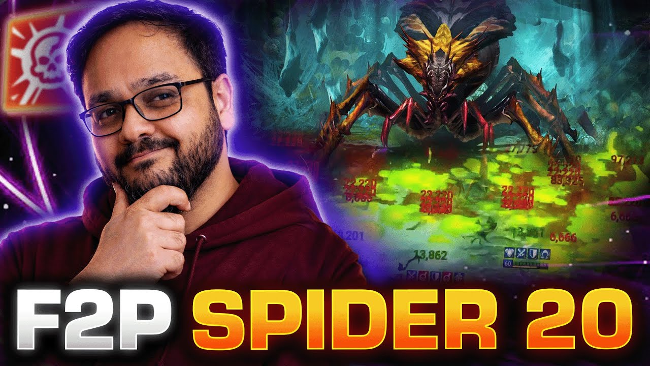 STOP STRUGGLING IN SPIDER 20! BEST Team And F2P Strategy | Raid Shadow Legends Guide