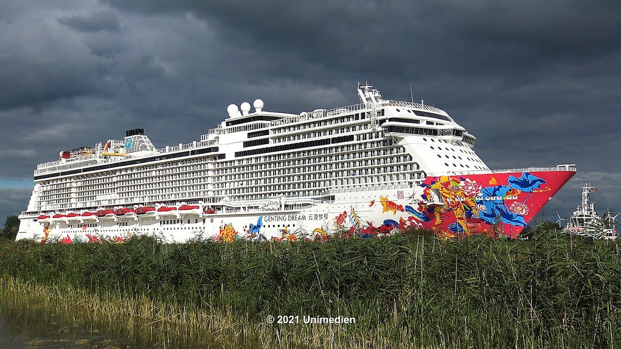 GENTING DREAM 雲頂夢號 | the special ship horn of the DREAM CRUISES 星夢郵輪 ship | 4K-Quality-Video